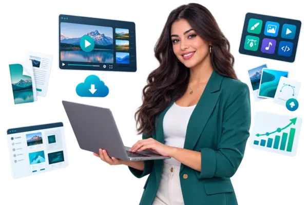 Digital products seller